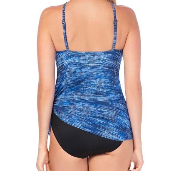 MagicSuit Women's Blue Jean Parker Swimdress One-Piece Sz 16 #6009512 Slimming - Picture 6 of 15